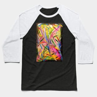 Abstraction game color Baseball T-Shirt